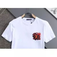 $29.00 USD Louis Vuitton LV T-Shirts Short Sleeved For Men #1307262