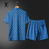 $72.00 USD Louis Vuitton LV Tracksuits Short Sleeved For Men #1309007