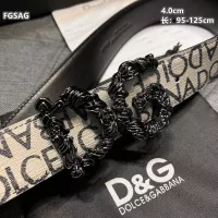 $68.00 USD Dolce & Gabbana D&G AAA Quality Belts For Unisex #1309201