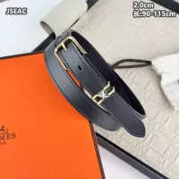 $52.00 USD Hermes AAA Quality Belts For Women #1309562