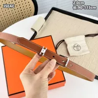 $52.00 USD Hermes AAA Quality Belts For Women #1309566