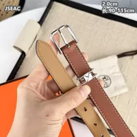 $52.00 USD Hermes AAA Quality Belts For Women #1309566