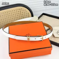 $52.00 USD Hermes AAA Quality Belts For Women #1309567