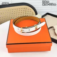 $52.00 USD Hermes AAA Quality Belts For Women #1309567