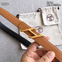 $48.00 USD Hermes AAA Quality Belts For Women #1309570
