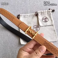 $52.00 USD Hermes AAA Quality Belts For Women #1309588