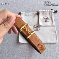 $52.00 USD Hermes AAA Quality Belts For Women #1309588