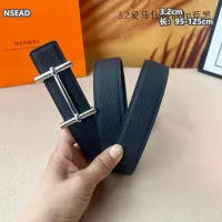 $56.00 USD Hermes AAA Quality Belts For Men #1309659