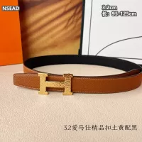 $56.00 USD Hermes AAA Quality Belts For Men #1309671