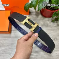 $64.00 USD Hermes AAA Quality Belts For Men #1309694