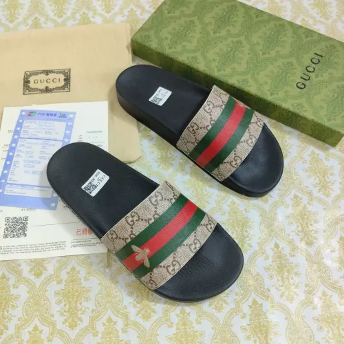Gucci Slippers For Men #1309766 $38.00 USD, Wholesale Replica Gucci Slippers