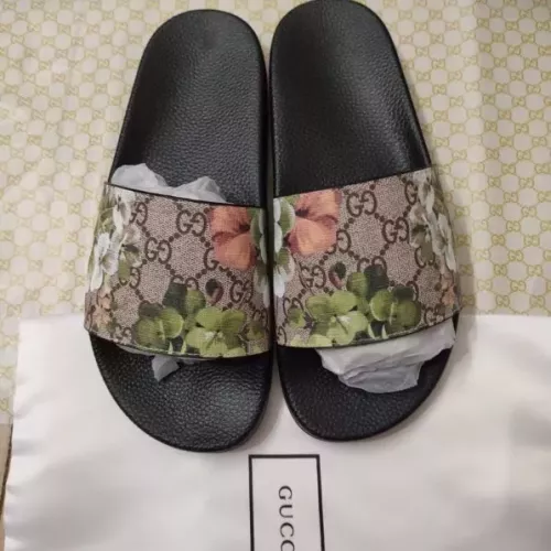 Replica Gucci Slippers For Women #1309772 $36.00 USD for Wholesale