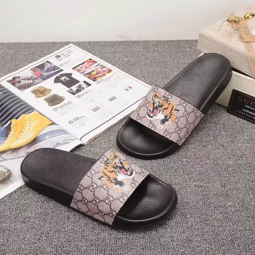 Replica Gucci Slippers For Men #1309804 $38.00 USD for Wholesale