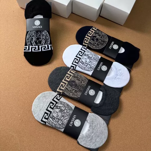 Replica Versace Socks For Men #1310476 $25.00 USD for Wholesale