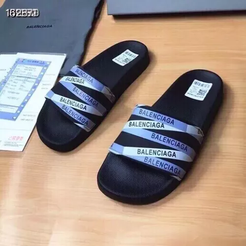 Replica Balenciaga Slippers For Men #1311091 $45.00 USD for Wholesale