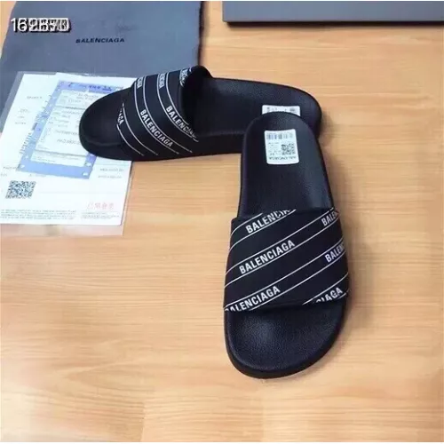 Replica Balenciaga Slippers For Men #1311095 $45.00 USD for Wholesale