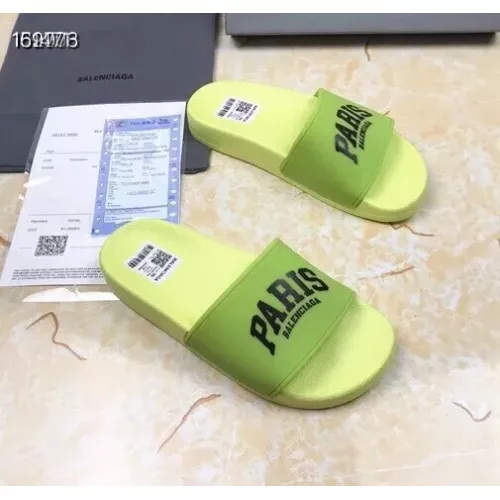 Replica Balenciaga Slippers For Men #1311104 $45.00 USD for Wholesale
