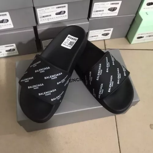 Replica Balenciaga Slippers For Men #1311126 $45.00 USD for Wholesale
