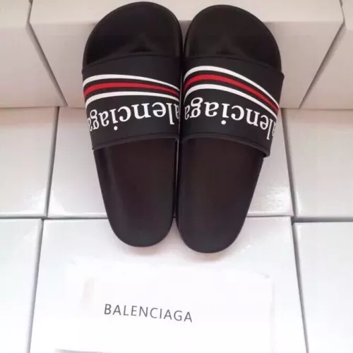 Replica Balenciaga Slippers For Men #1311128 $45.00 USD for Wholesale