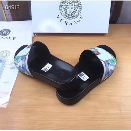 Replica Versace Slippers For Women #1311139 $45.00 USD for Wholesale