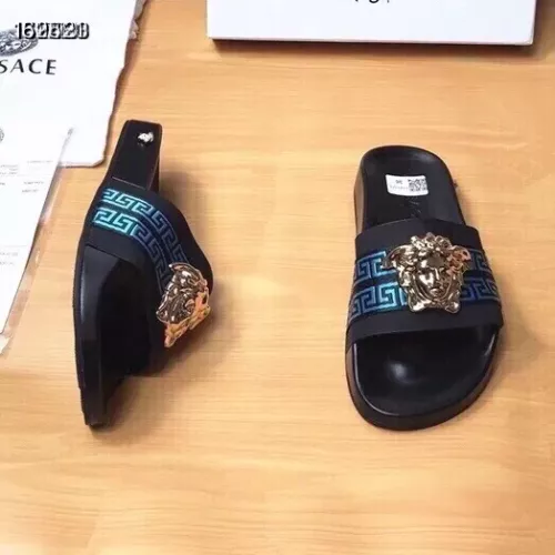 Replica Versace Slippers For Women #1311163 $45.00 USD for Wholesale