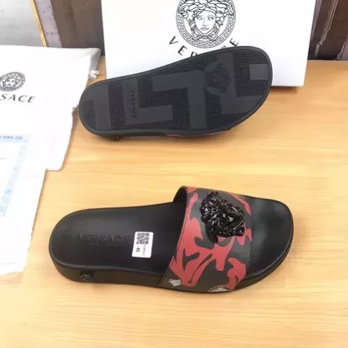 Replica Versace Slippers For Men #1311172 $45.00 USD for Wholesale