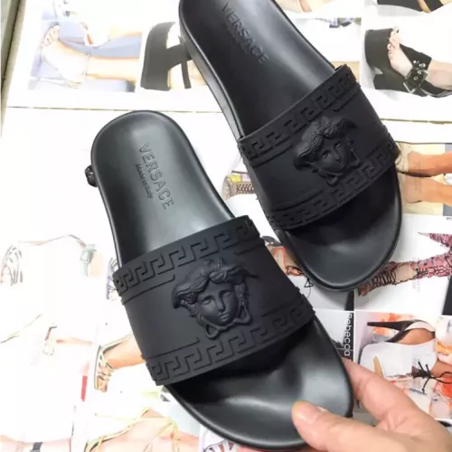 Replica Versace Slippers For Women #1311179 $45.00 USD for Wholesale
