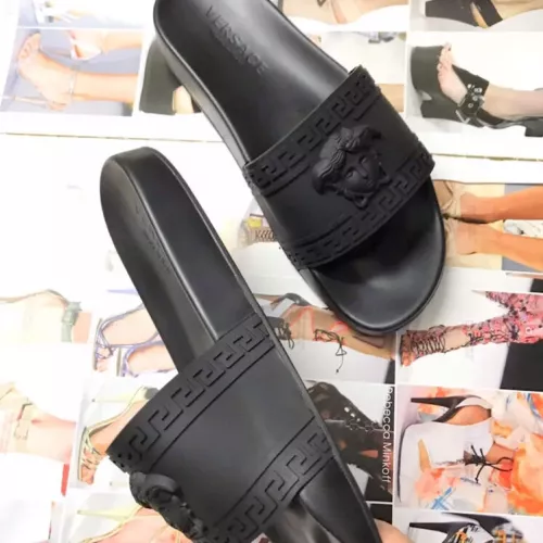 Replica Versace Slippers For Women #1311179 $45.00 USD for Wholesale