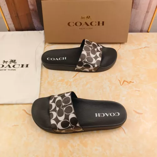 Replica Coach Slippers For Men #1311182 $45.00 USD for Wholesale