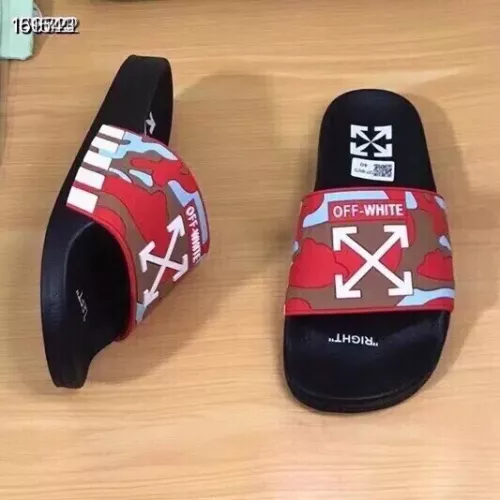 Replica Off-White Slippers For Women #1311189 $45.00 USD for Wholesale