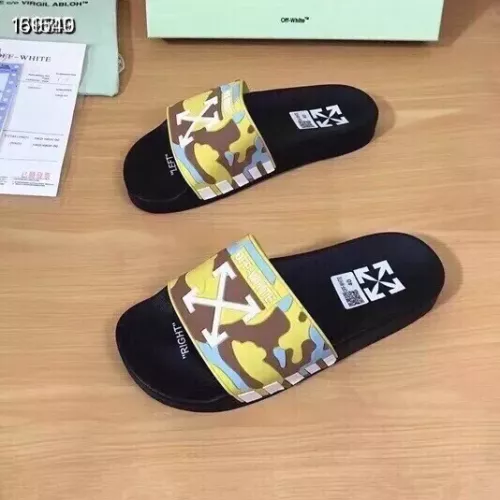 Replica Off-White Slippers For Women #1311192 $45.00 USD for Wholesale