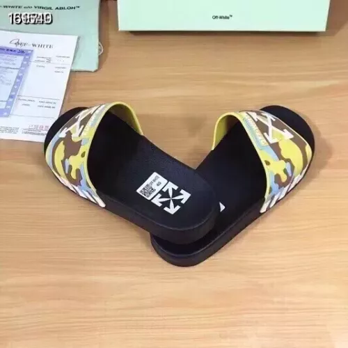 Replica Off-White Slippers For Women #1311192 $45.00 USD for Wholesale