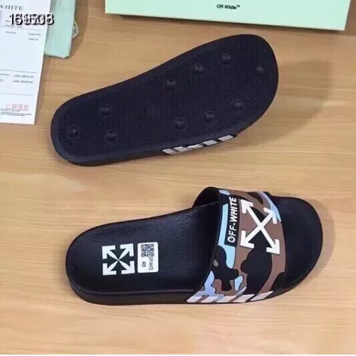Replica Off-White Slippers For Women #1311194 $45.00 USD for Wholesale