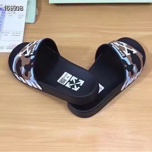Replica Off-White Slippers For Women #1311194 $45.00 USD for Wholesale