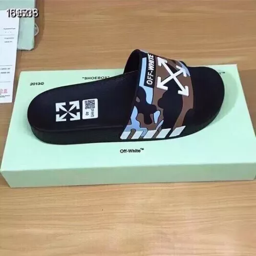 Replica Off-White Slippers For Women #1311194 $45.00 USD for Wholesale