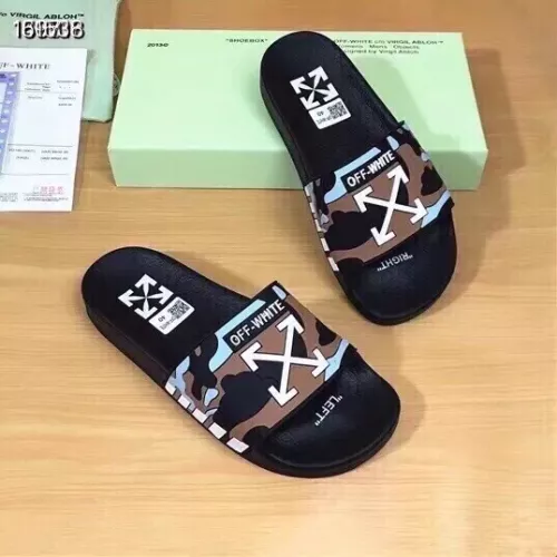 Replica Off-White Slippers For Women #1311194 $45.00 USD for Wholesale