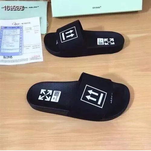 Replica Off-White Slippers For Women #1311198 $45.00 USD for Wholesale