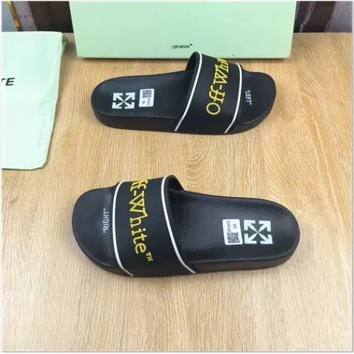Replica Off-White Slippers For Women #1311200 $45.00 USD for Wholesale