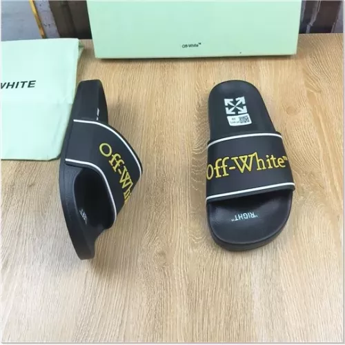 Replica Off-White Slippers For Women #1311200 $45.00 USD for Wholesale