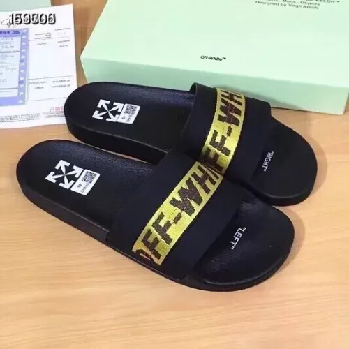 Replica Off-White Slippers For Women #1311202 $45.00 USD for Wholesale