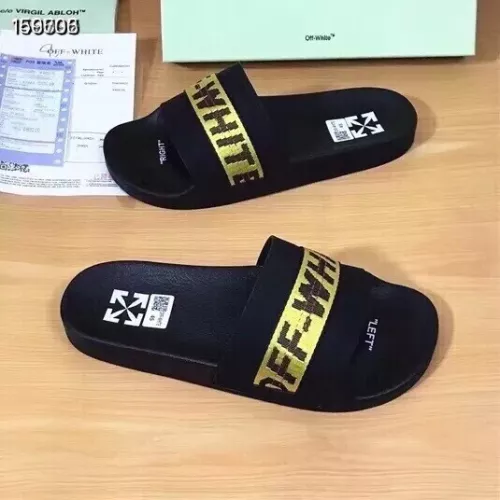 Replica Off-White Slippers For Women #1311202 $45.00 USD for Wholesale
