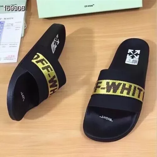 Replica Off-White Slippers For Women #1311202 $45.00 USD for Wholesale