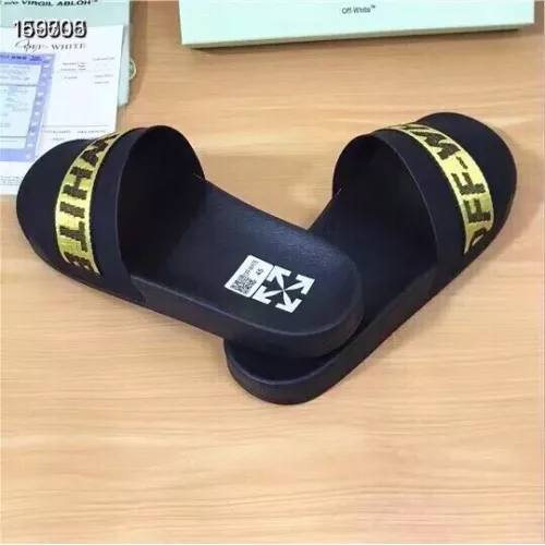 Replica Off-White Slippers For Women #1311202 $45.00 USD for Wholesale