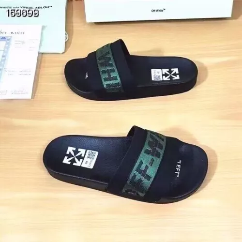 Replica Off-White Slippers For Women #1311204 $45.00 USD for Wholesale