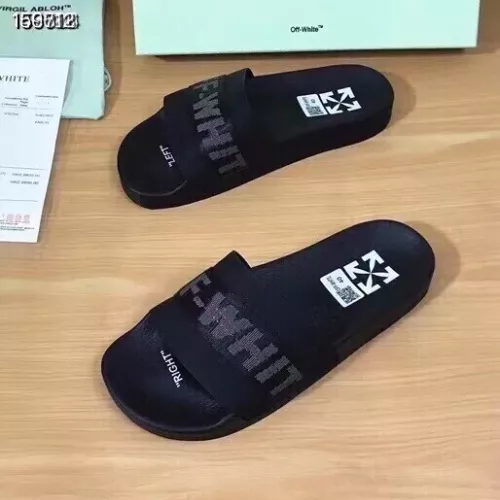 Replica Off-White Slippers For Women #1311206 $45.00 USD for Wholesale