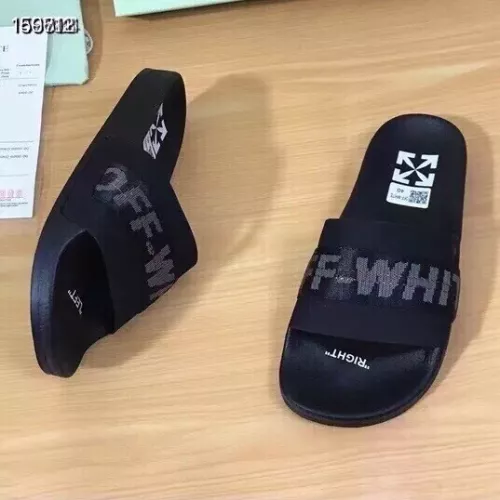 Replica Off-White Slippers For Women #1311206 $45.00 USD for Wholesale