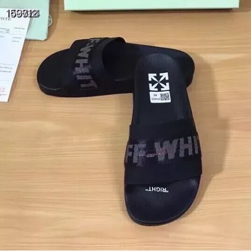 Replica Off-White Slippers For Women #1311206 $45.00 USD for Wholesale