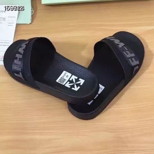 Replica Off-White Slippers For Women #1311206 $45.00 USD for Wholesale