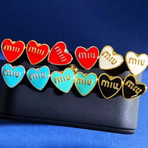 Replica MIU MIU Earrings For Women #1311275 $29.00 USD for Wholesale