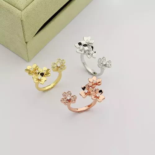 Replica Van Cleef & Arpels Rings For Women #1311407 $25.00 USD for Wholesale